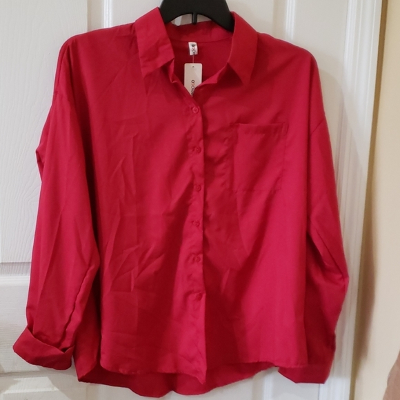 OrderPlus Tops - 🍁🍂Long sleeves blouse